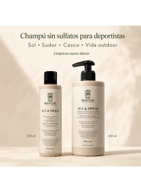 SUN & SWEAT shampoo 30 ml | MAKTUK RIDERS