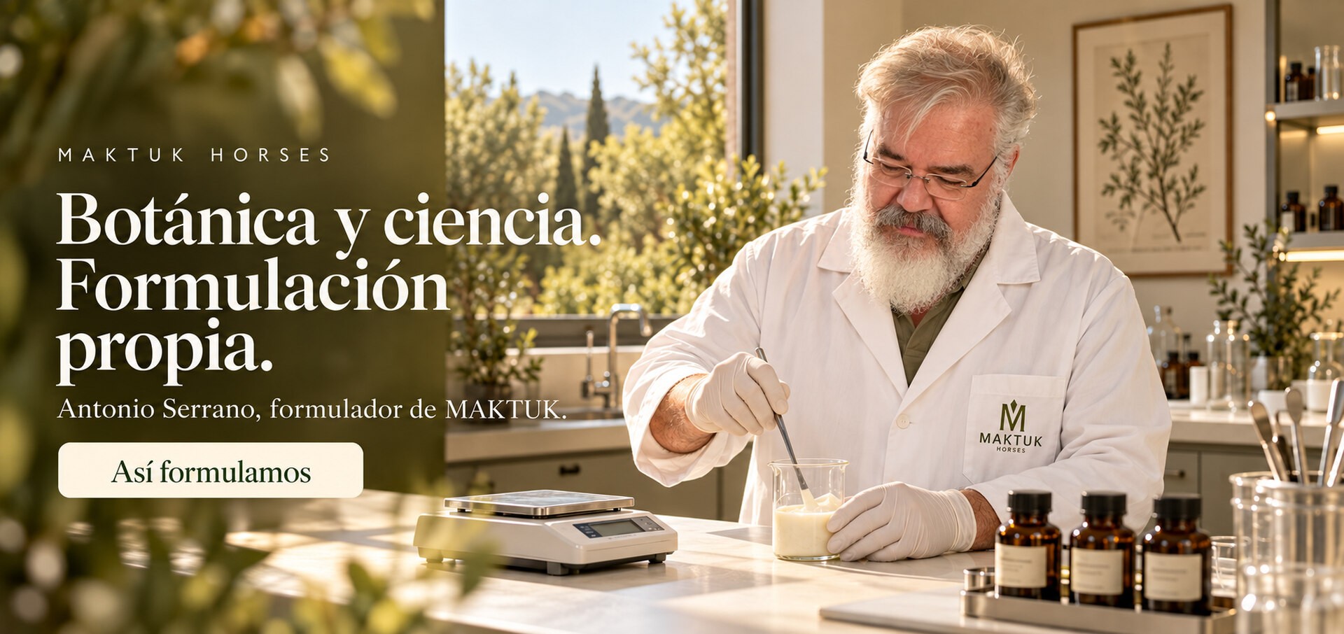 MAKTUK HORSES: Botánica y ciencia. Formulación propia